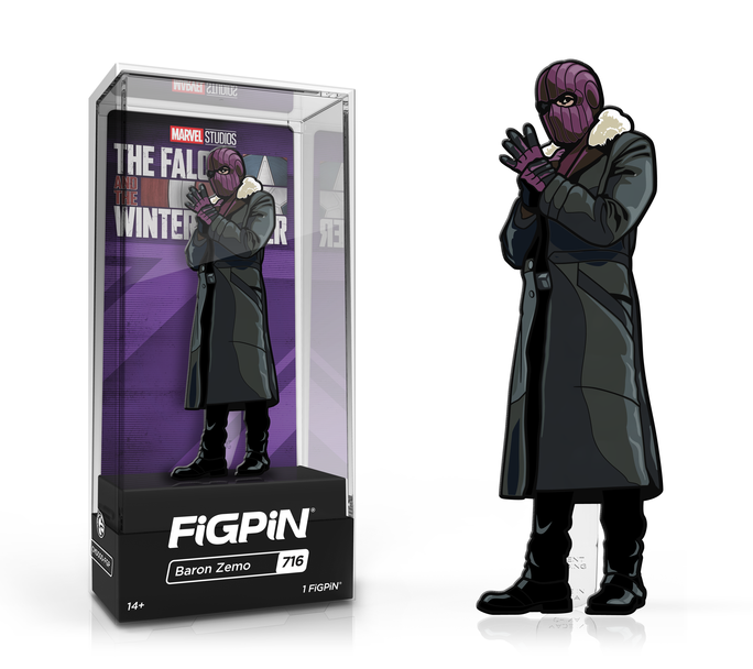 FiGPiN: The Falcon and the Winter Soldier - Baron Zemo #716 (Limited Edition) - THE MIGHTY HOBBY SHOP