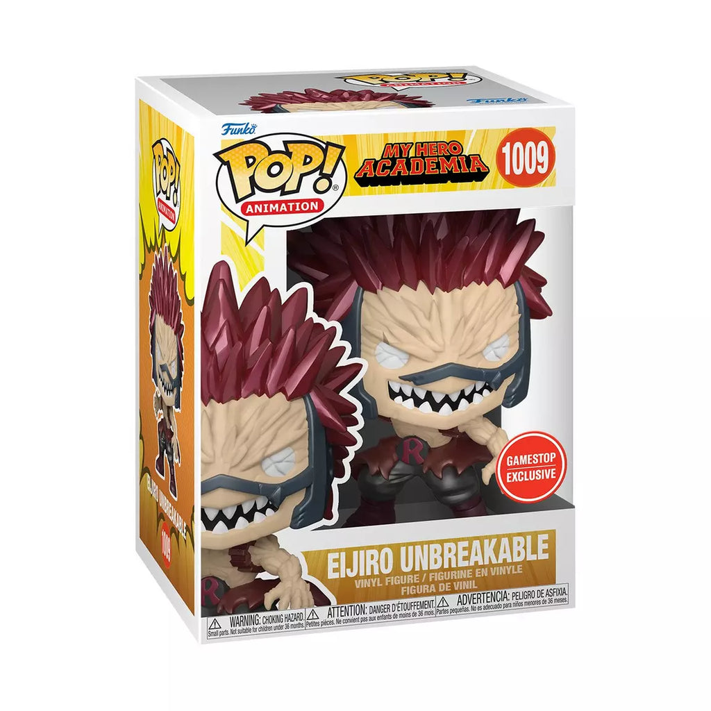 POP! Metallic: My Hero Academia Eijiro Unbreakable Vinyl Figure GameStop Exclusive - THE MIGHTY HOBBY SHOP