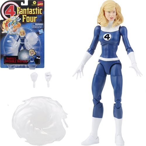 Fantastic Four Retro Marvel Legends Invisible Woman 6-Inch Action Figure - THE MIGHTY HOBBY SHOP
