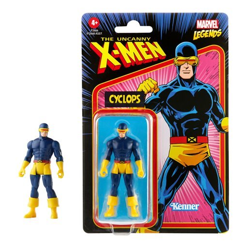 Marvel Legends Retro 375 Collection Cyclops 3 3/4-Inch Action Figure - THE MIGHTY HOBBY SHOP