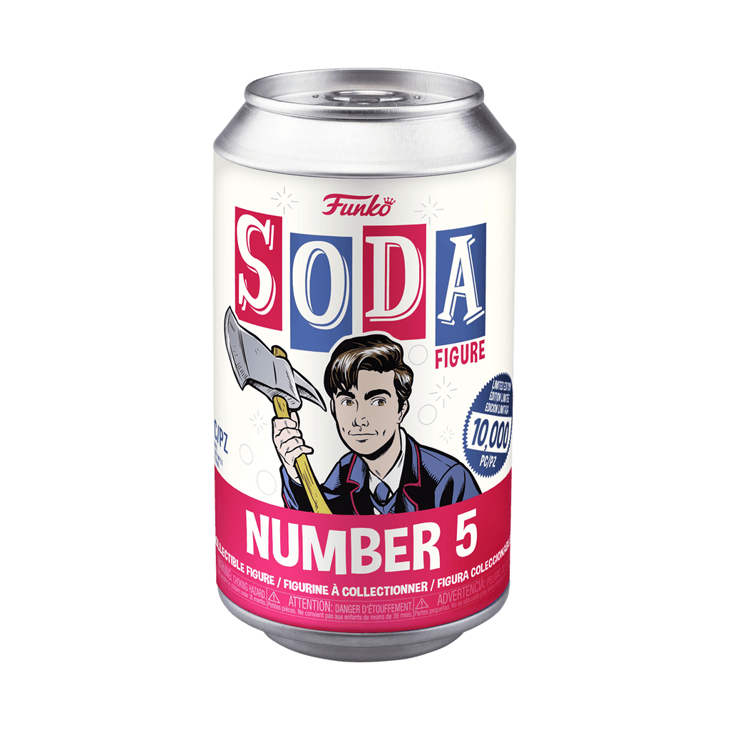 Vinyl SODA: Umbrella Academy - Number 5 - THE MIGHTY HOBBY SHOP