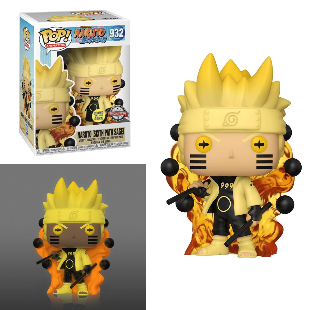 POP! Animation: Naruto Six Path Sage (GLOW) Special Edition - THE MIGHTY HOBBY SHOP