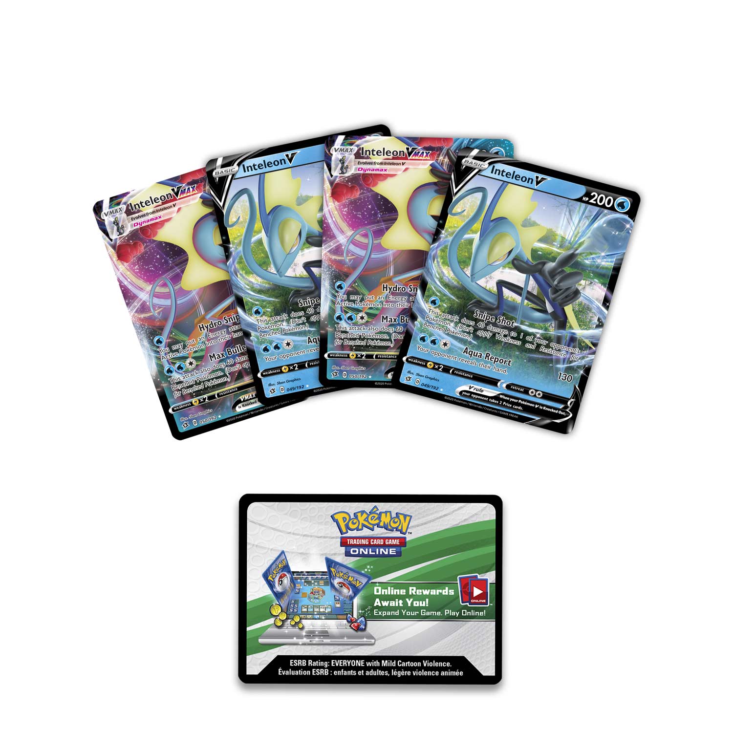 Pokemon TCG: Battle League Deck: Inteleon VMAX Pokemon TCG: Battle League Deck: Inteleon VMAX