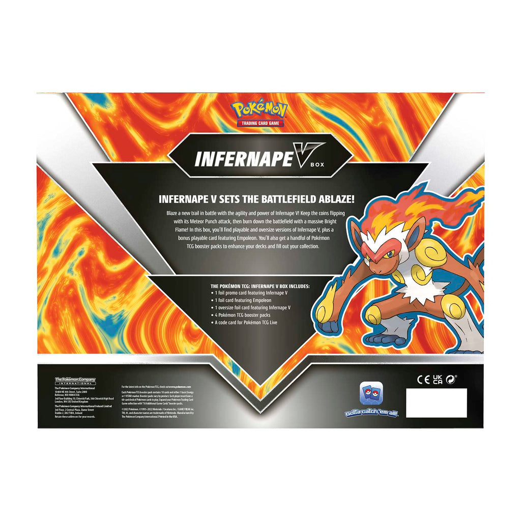 Pokémon TCG: Infernape V Box - THE MIGHTY HOBBY SHOP