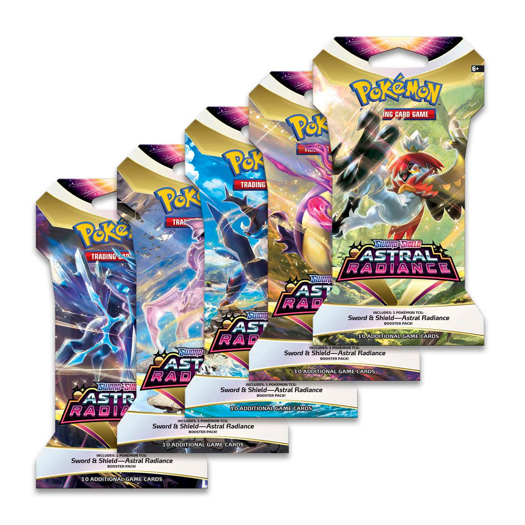 Pokémon TCG: Sword & Shield-Astral Radiance Sleeved Booster Pack (10 Cards) - THE MIGHTY HOBBY SHOP