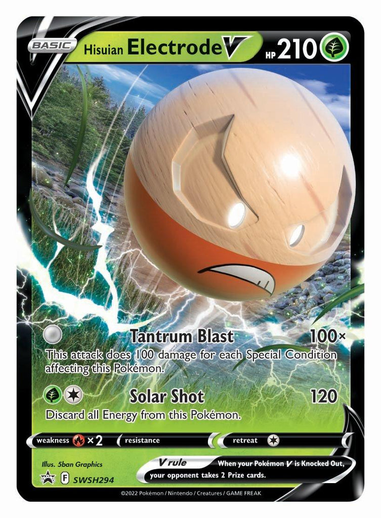 Pokemon TCG: Hisuian Electrode V Box - THE MIGHTY HOBBY SHOP
