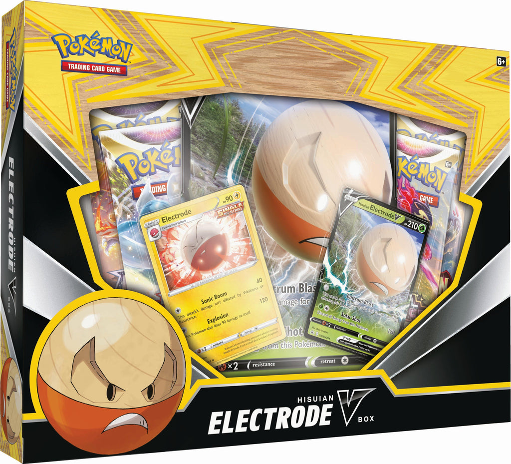 Pokemon TCG: Hisuian Electrode V Box - THE MIGHTY HOBBY SHOP