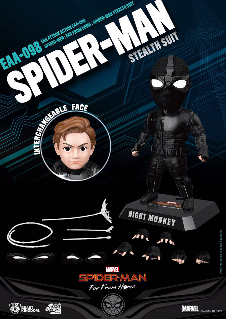 SPIDER-MAN FAR FROM HOME EAA-098 SPIDER-MAN STEALTH PX AF - THE MIGHTY HOBBY SHOP