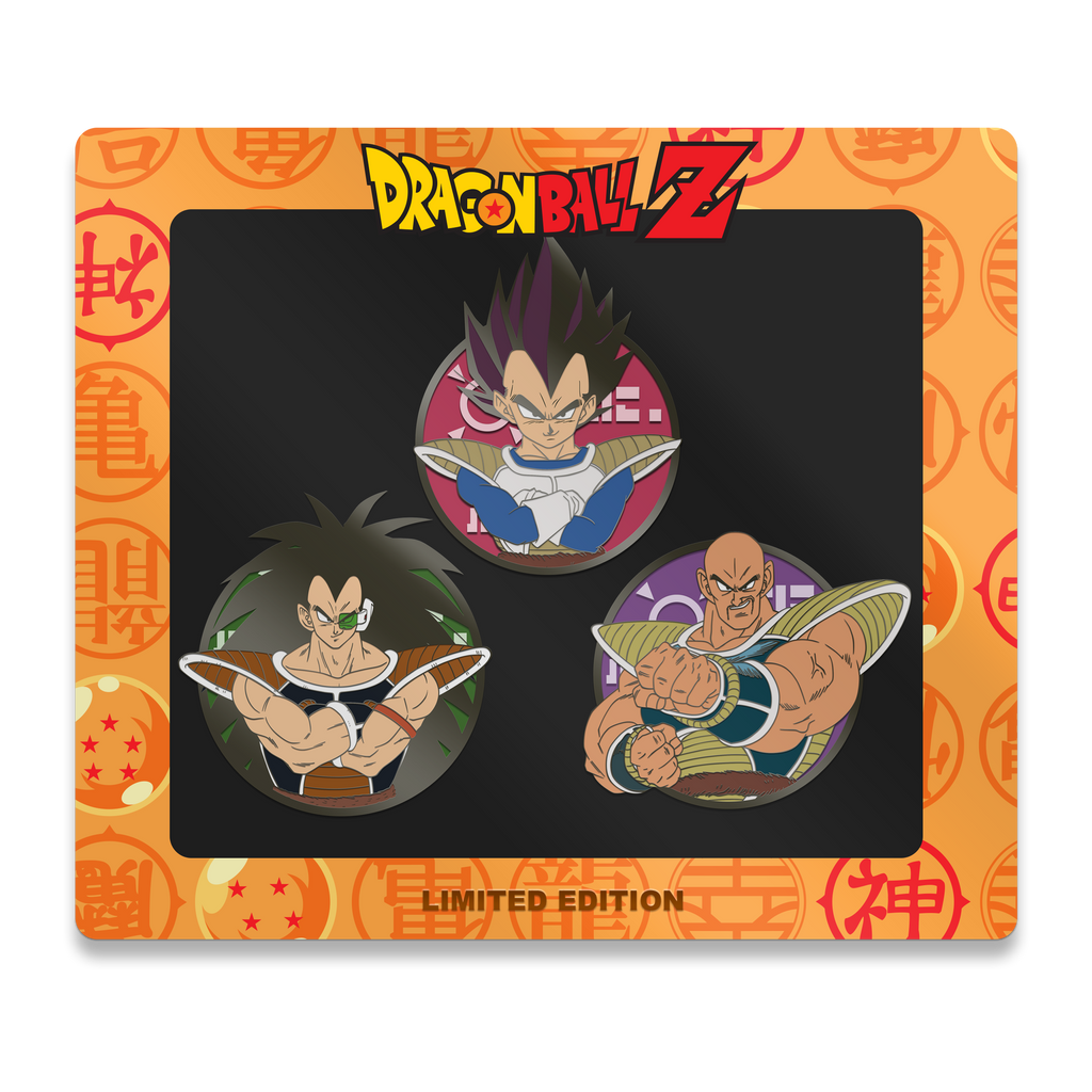 Pin Club: Saiyan Villains Pin Set - THE MIGHTY HOBBY SHOP