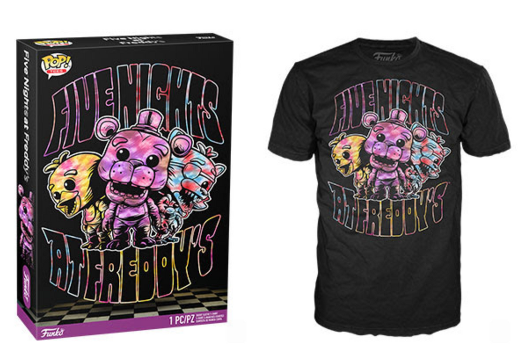 Boxed Tee: Five Nights at Freddy's - Summer Tie Dye - THE MIGHTY HOBBY SHOP