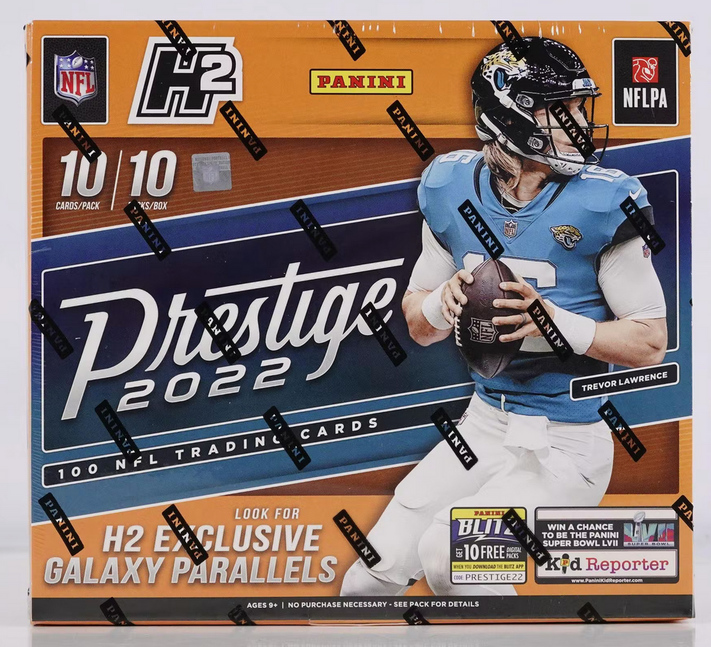 2022 Panini Prestige Football H2 Box (Galaxy Parallels!) - THE MIGHTY HOBBY SHOP