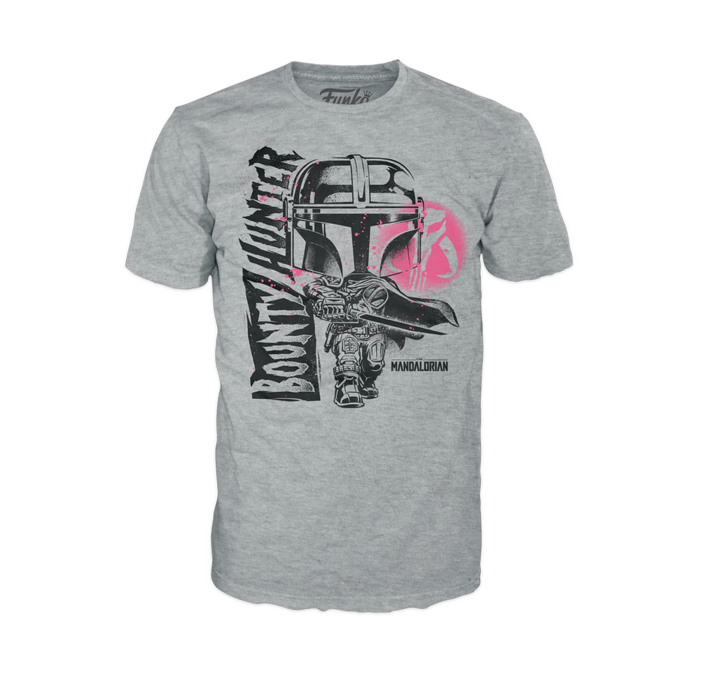 Bounty Hunter with Darksaber Boxed Tee - The Mandalorian - THE MIGHTY HOBBY SHOP