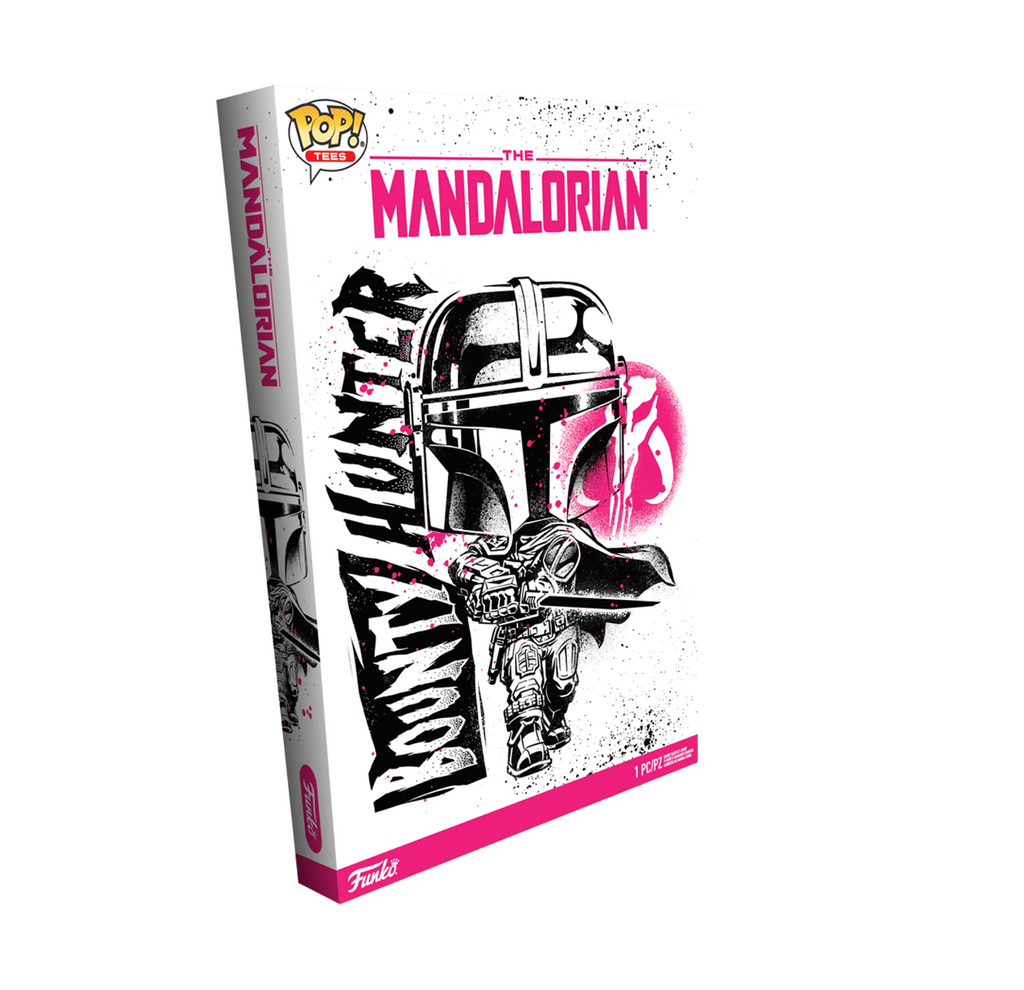 Bounty Hunter with Darksaber Boxed Tee - The Mandalorian - THE MIGHTY HOBBY SHOP
