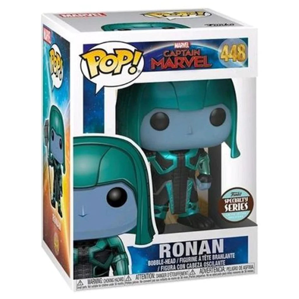 POP! Captain Marvel - Ronan Vinyl Figure #448 Specialty Series - THE MIGHTY HOBBY SHOP