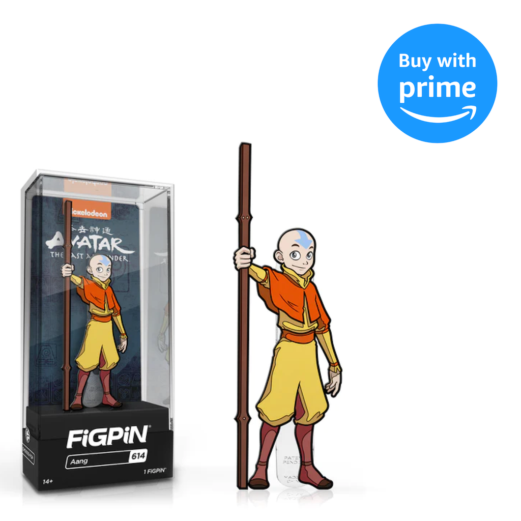 FIGPIN:  AVATAR THE LAST AIRBENDER - Aang (#614) - THE MIGHTY HOBBY SHOP