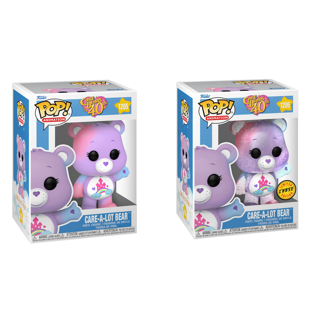 (DECEMBER 2022 PREORDER) POP! Animation: Care Bear 40th Anniversary- Care-a-Lot Bear (Chase Bundle) - THE MIGHTY HOBBY SHOP