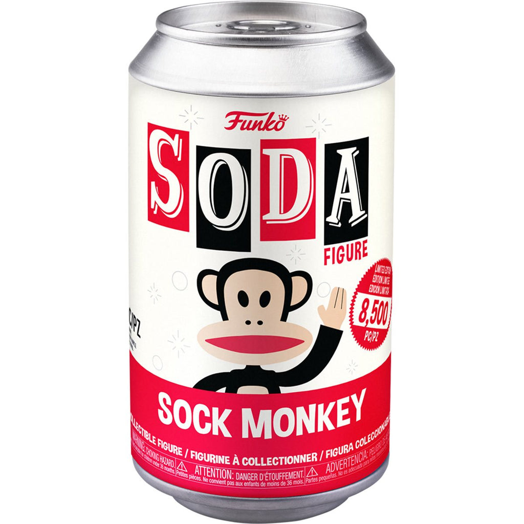 Vinyl SODA: Paul Frank - Sock Monkey - THE MIGHTY HOBBY SHOP