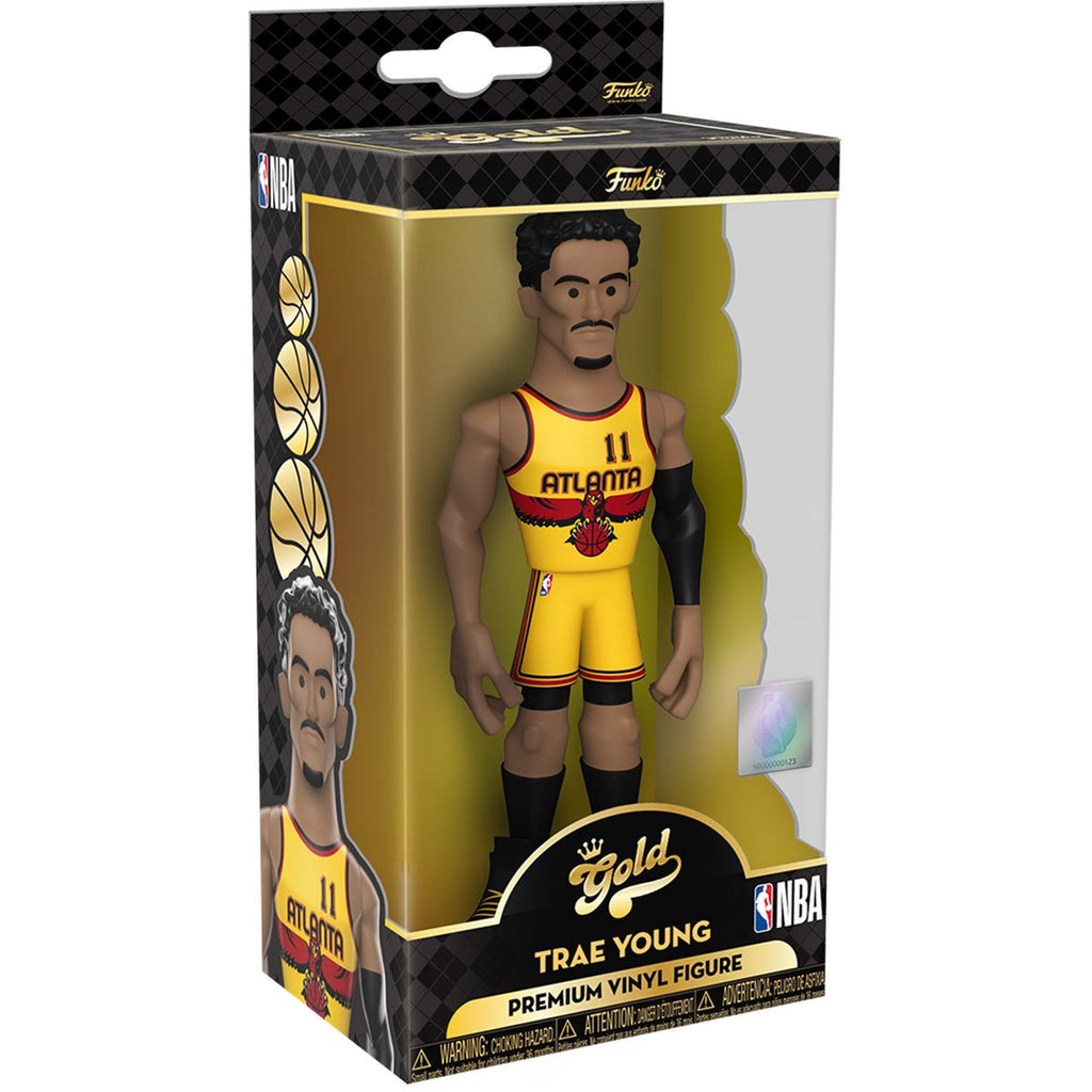 Vinyl Gold 5" NBA: Hawks - Trae Young - THE MIGHTY HOBBY SHOP