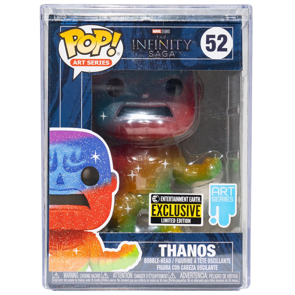 POP! Artist Series: Infinity Saga - Thanos (RNBW/MT) (Entertainment Earth  Exclusive)