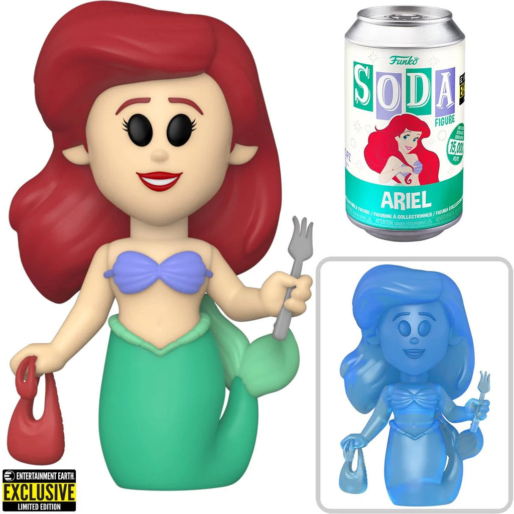 Little Mermaid Ariel Vinyl Soda Figure - Entertainment Earth Exclusive - THE MIGHTY HOBBY SHOP