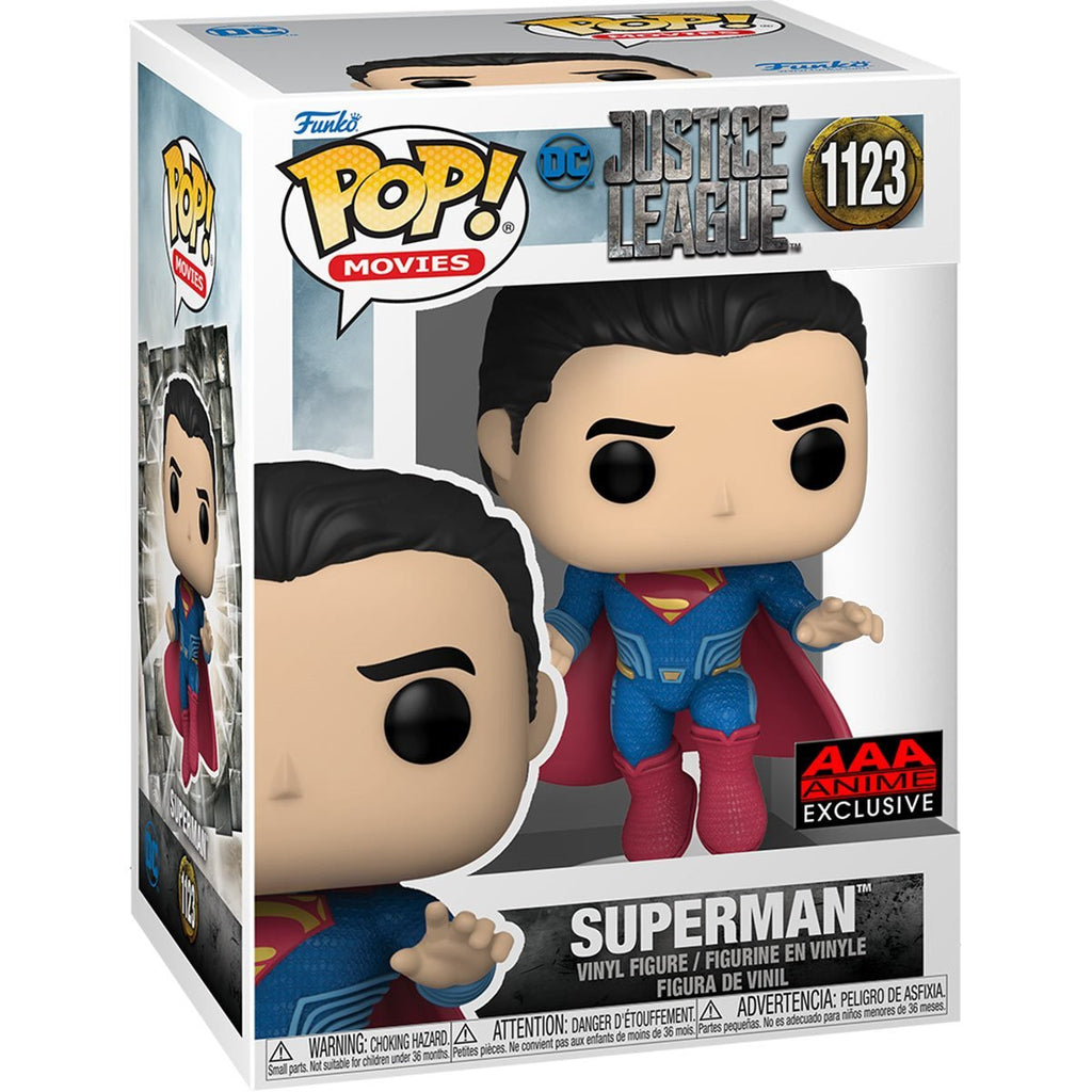 POP! Movies: Justice League - Superman (AAA Anime Exclusive) - THE MIGHTY HOBBY SHOP