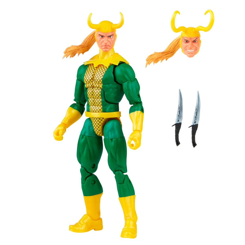 (MARCH 2022 PREORDER) Marvel Legends Retro Loki 6-Inch Action Figure - THE MIGHTY HOBBY SHOP
