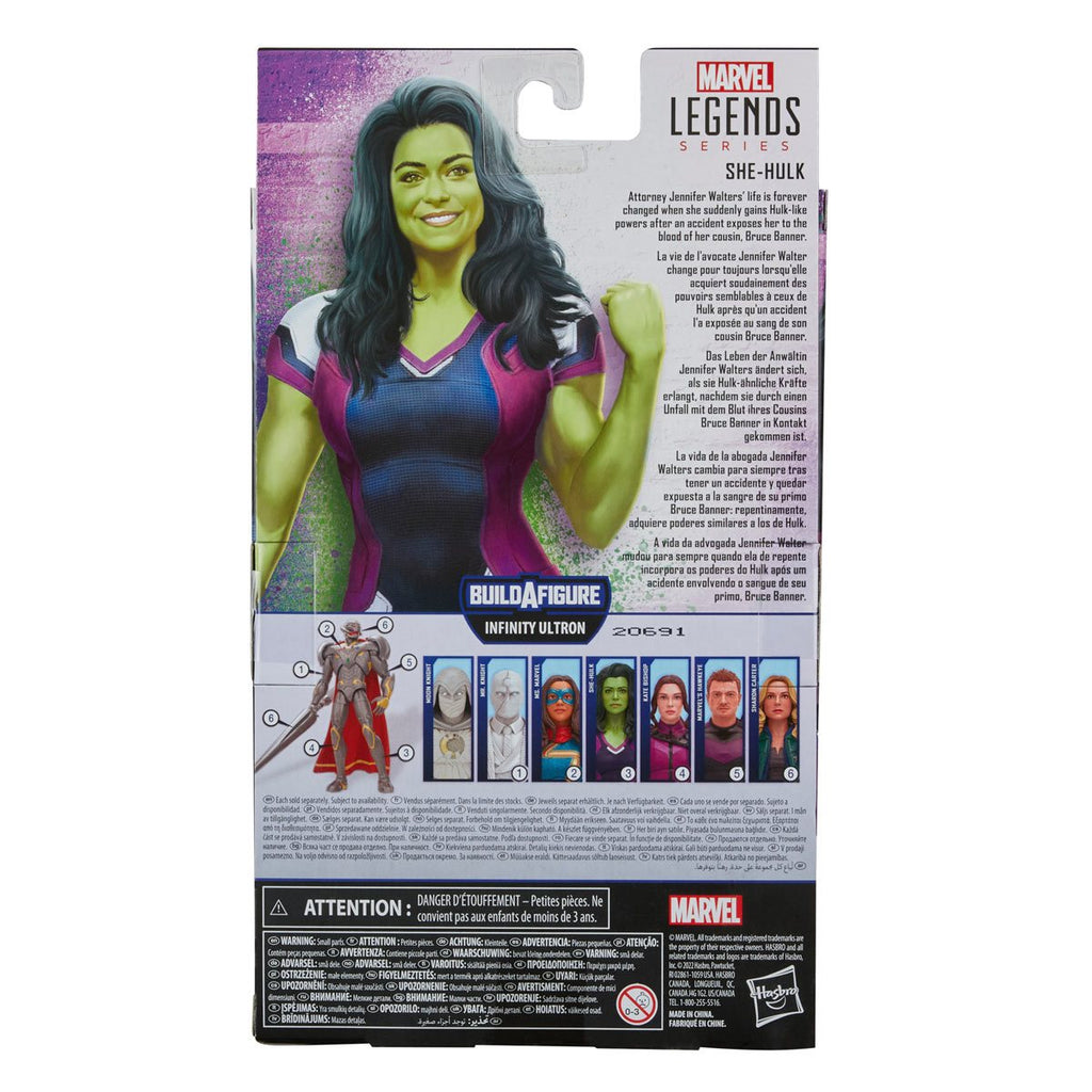 Avengers 2022 Marvel Legends She-Hulk 6-Inch Action Figure - THE MIGHTY HOBBY SHOP