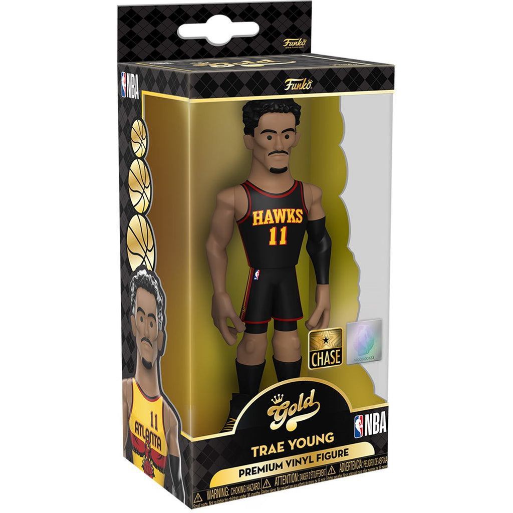 Vinyl Gold 5" NBA: Hawks - Trae Young - THE MIGHTY HOBBY SHOP