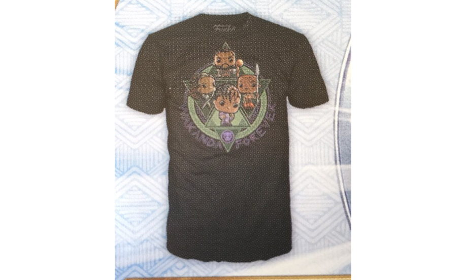 Black Panther Wakanda Forever (Large) T-Shirt Collector Corps Exclusive - THE MIGHTY HOBBY SHOP