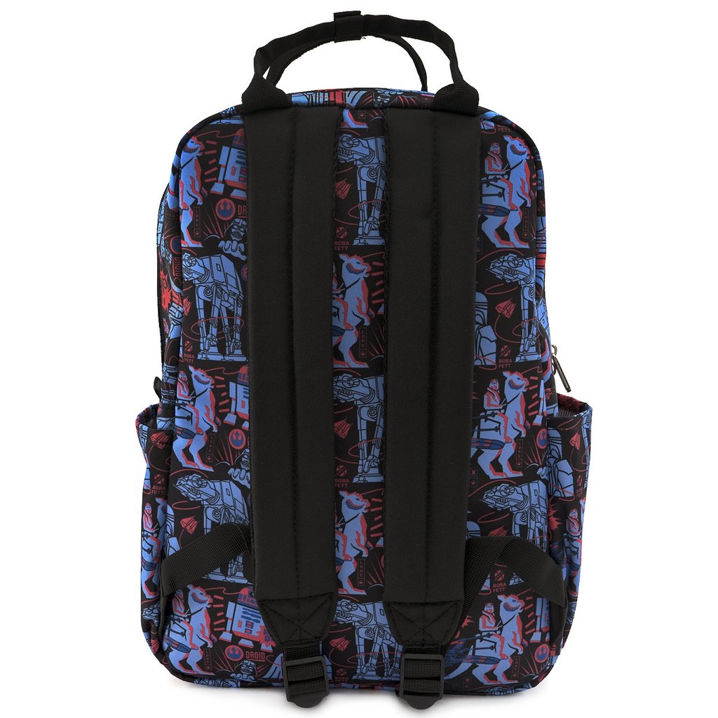 Loungefly X Star Wars Empire Strikes Back 40th Anniversary AOP Square Nylon Backpack - THE MIGHTY HOBBY SHOP