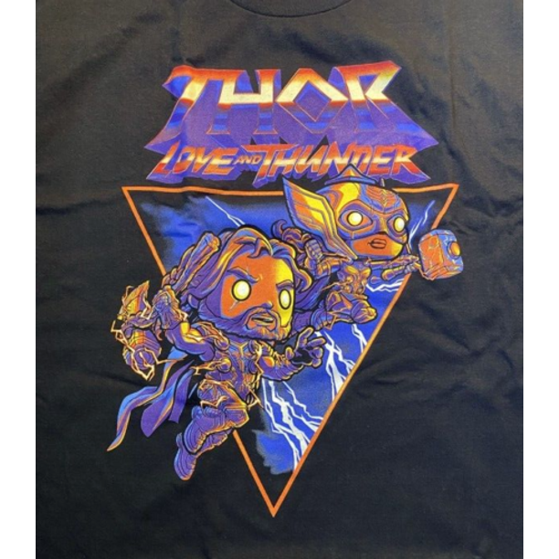 Funko POP! Tee Marvel Thor Love and Thunder Size (Large) T-Shirt Collector Corps Exclusive - THE MIGHTY HOBBY SHOP