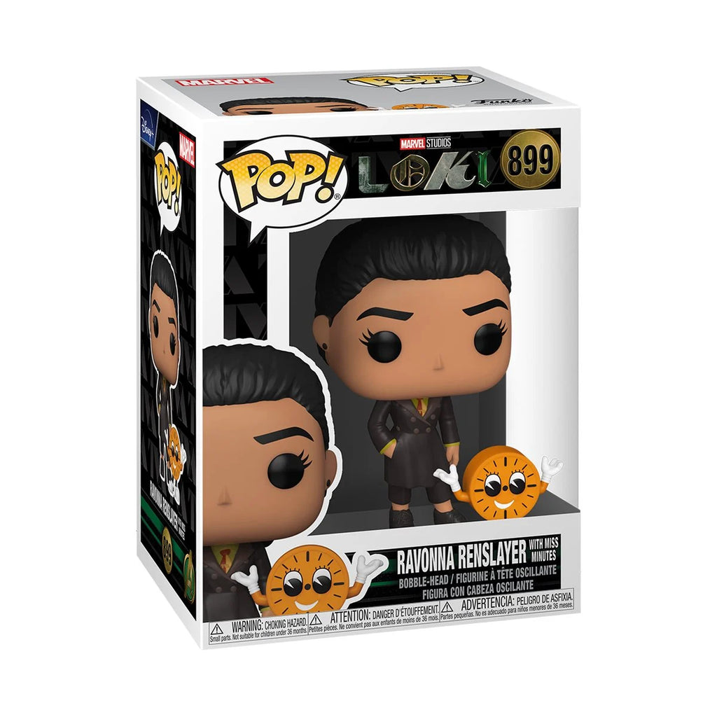 POP! Marvel: Loki Series - Ravonna Renslayer with Miss Minutes #899 - THE MIGHTY HOBBY SHOP