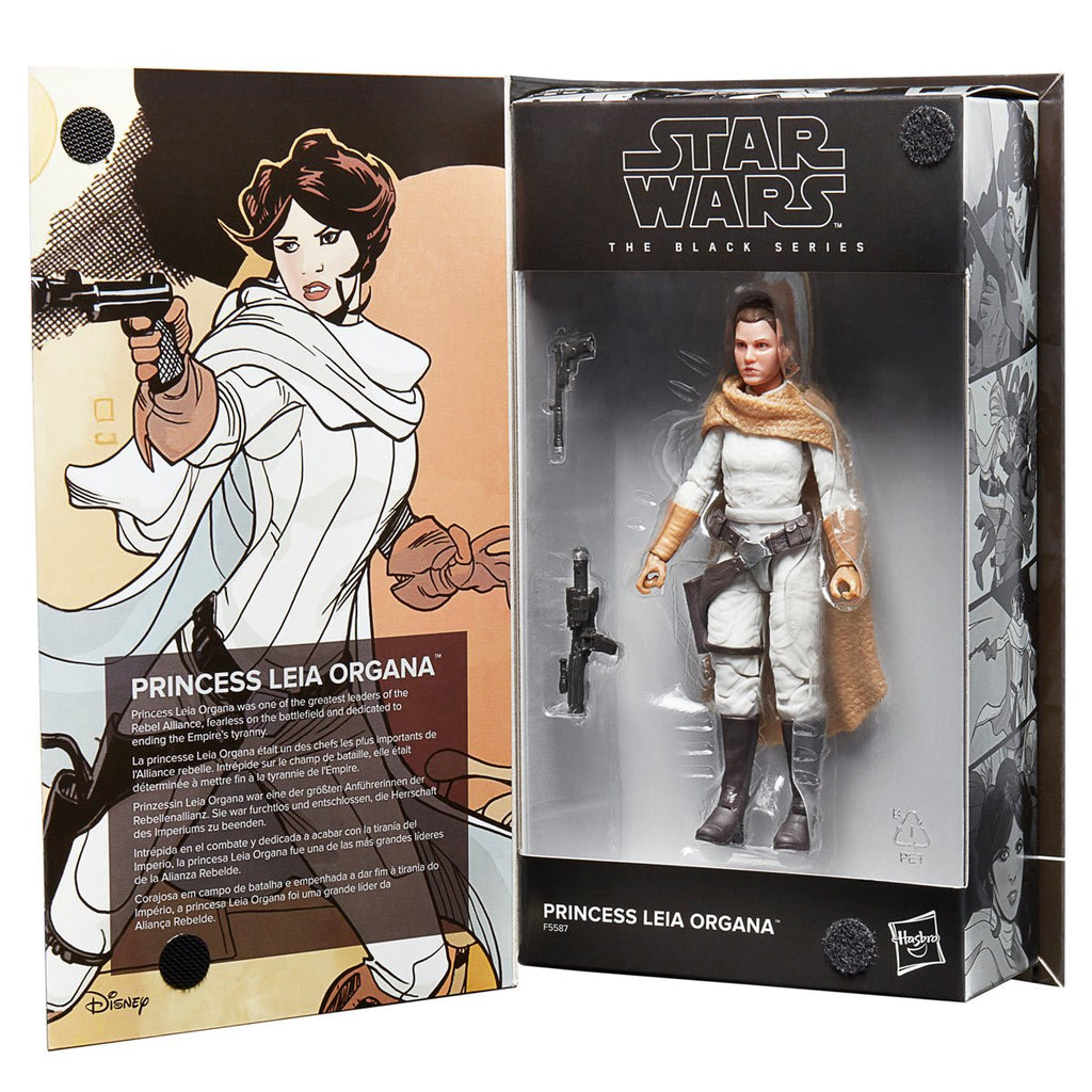 Star Wars The Black Series Princess Leia Organa (Comic) 6-Inch Action Figure - THE MIGHTY HOBBY SHOP