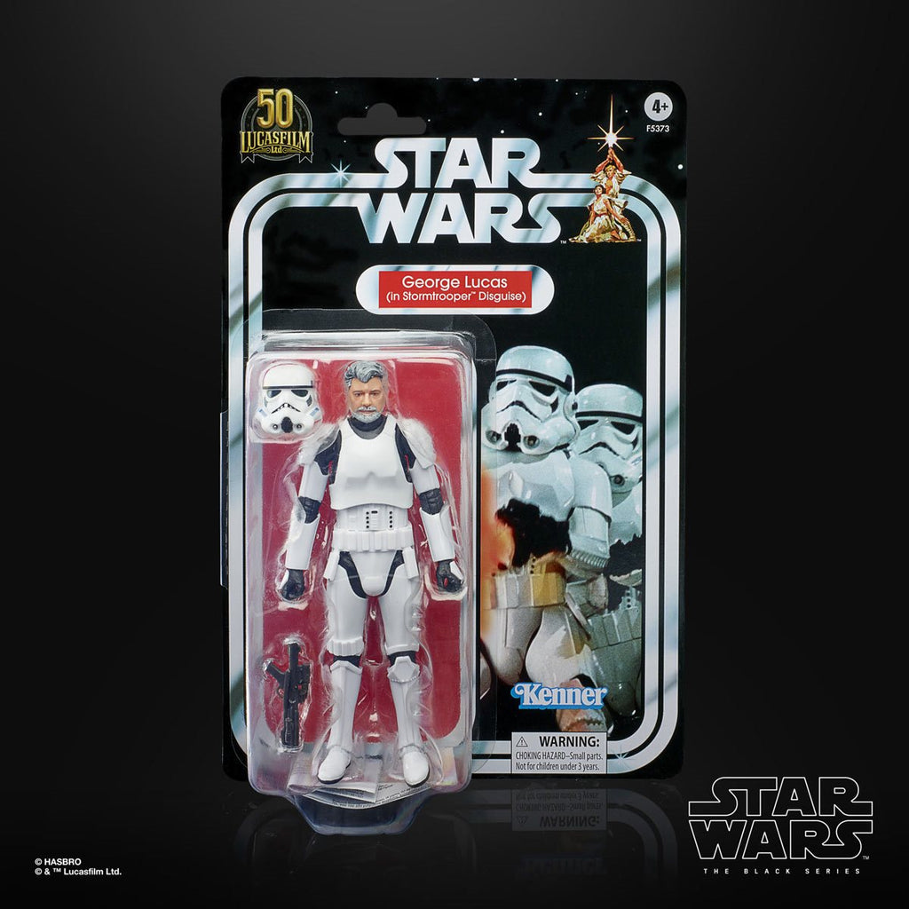 Star Wars The Black Series George Lucas (in Stormtrooper Disguise) 6-Inch Action Figure - THE MIGHTY HOBBY SHOP