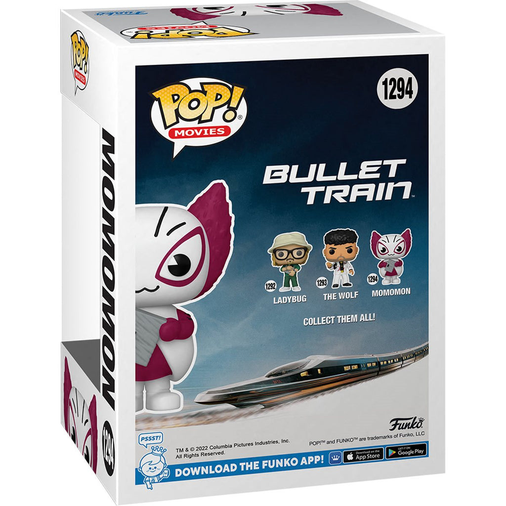 (DECEMBER 2022 PREORDER) POP! Movies: Bullet Train - Momomon - THE MIGHTY HOBBY SHOP