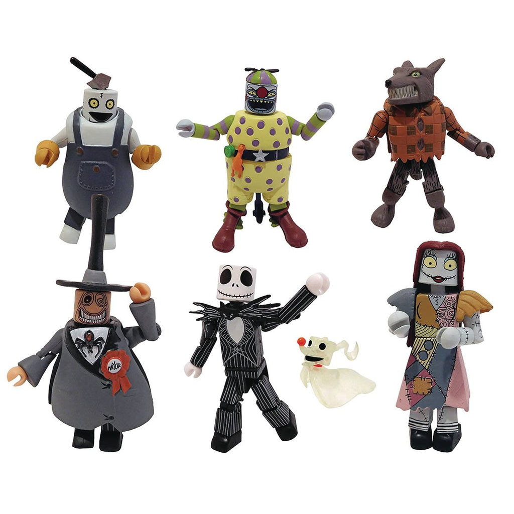 Nightmare Before Christmas Minimates Commemorative Collection Gift Set - SDCC 2021 Previews Exclusive - THE MIGHTY HOBBY SHOP