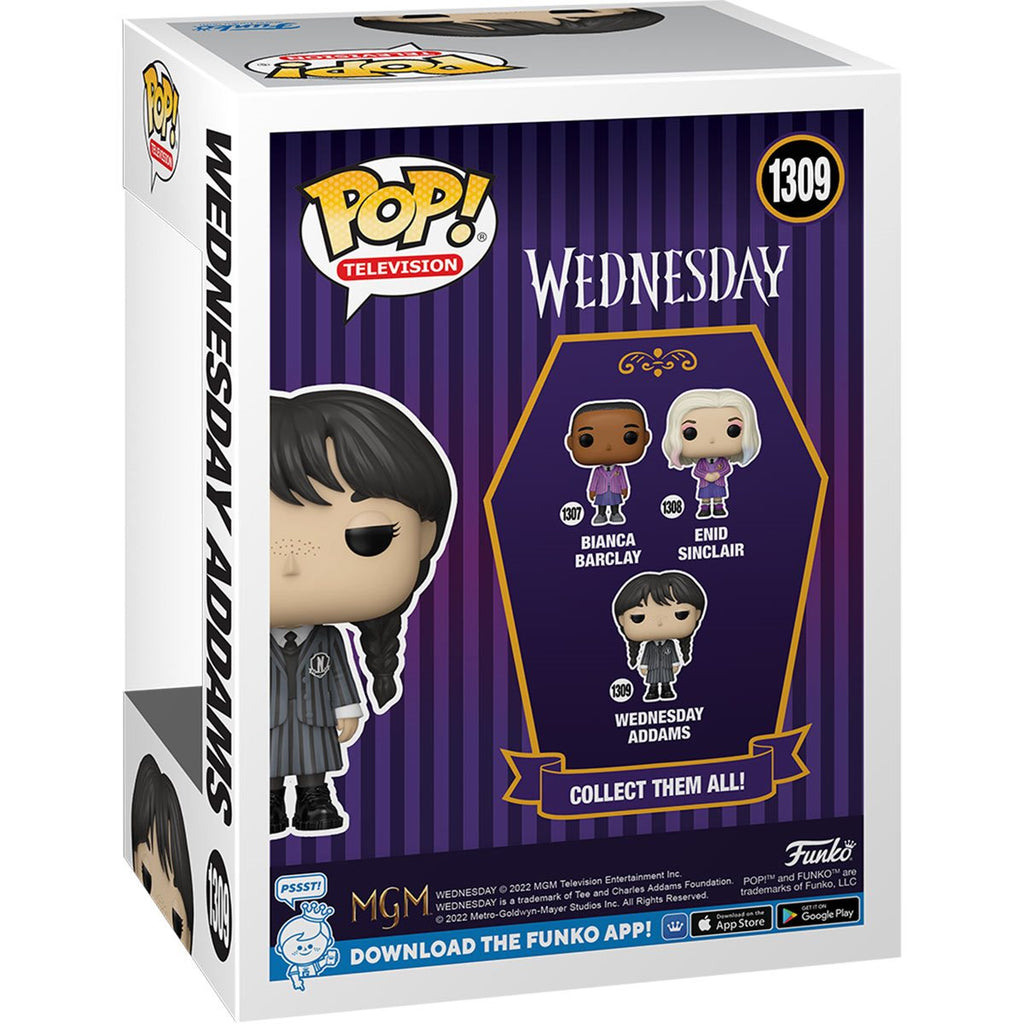 (FEBRUARY 2022 PREORDER) POP! TV: Wednesday - Wednesday - THE MIGHTY HOBBY SHOP