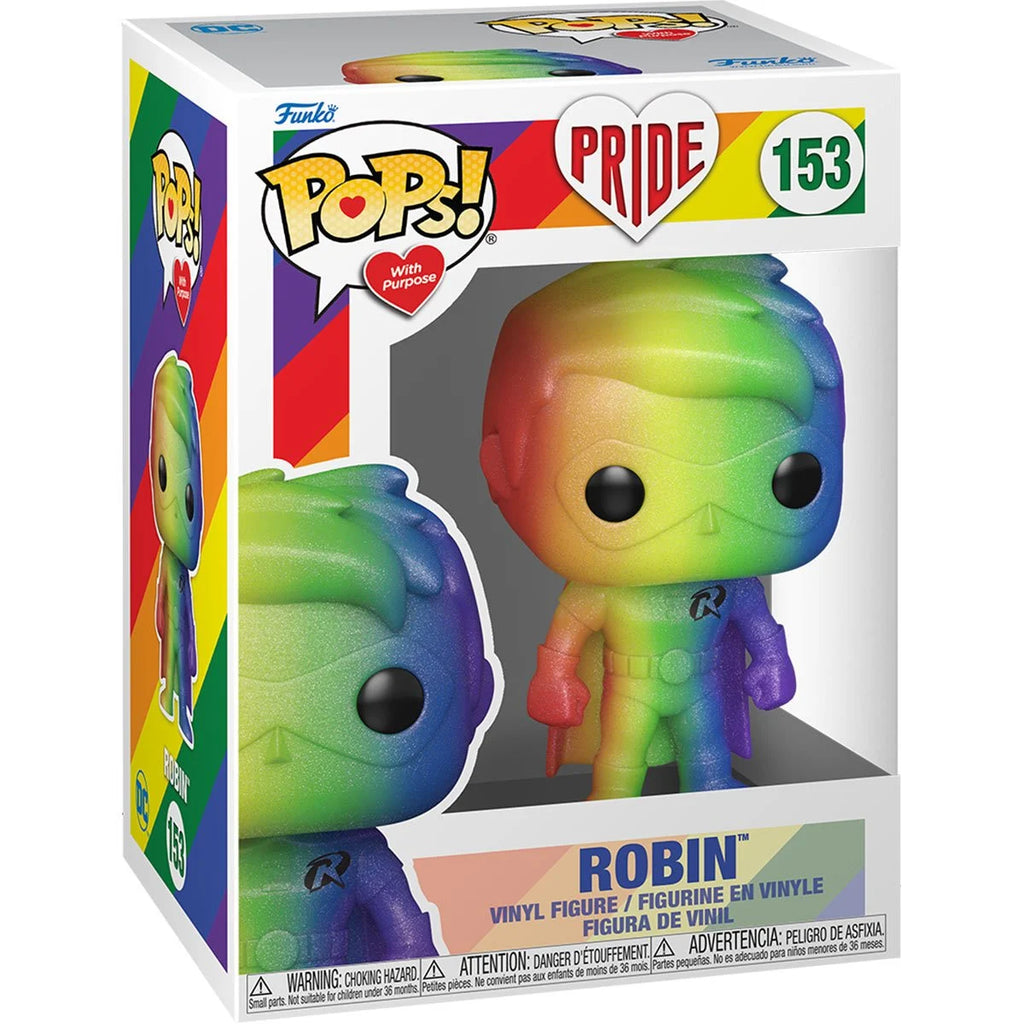 POP! Heroes: DC Pride - Robin - THE MIGHTY HOBBY SHOP