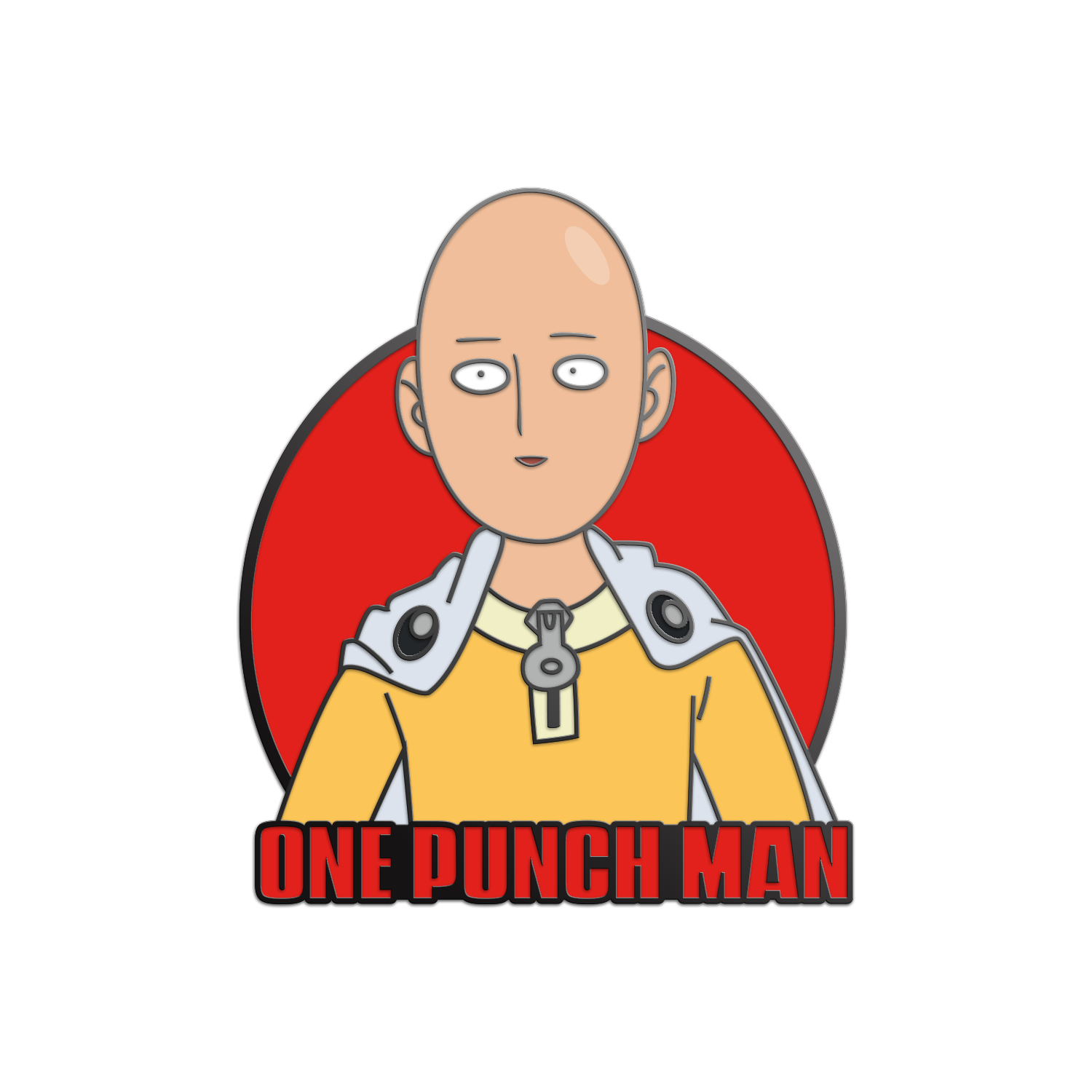 Saitama orange version - One Punch Man - Pin