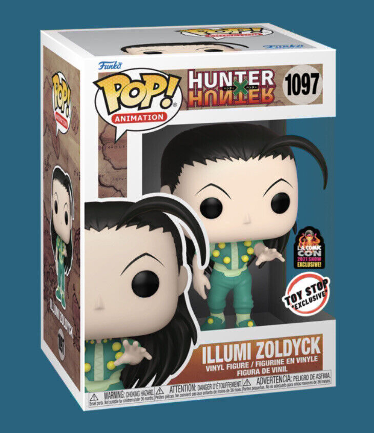 POP! Animation: Hunter x Hunter -  Illumi Zoldyck (Toy Stop Exclusive LACC) - THE MIGHTY HOBBY SHOP