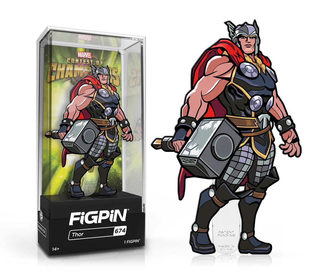 FiGPiN: Marvel Contest of Champions - Thor #674 - THE MIGHTY HOBBY SHOP