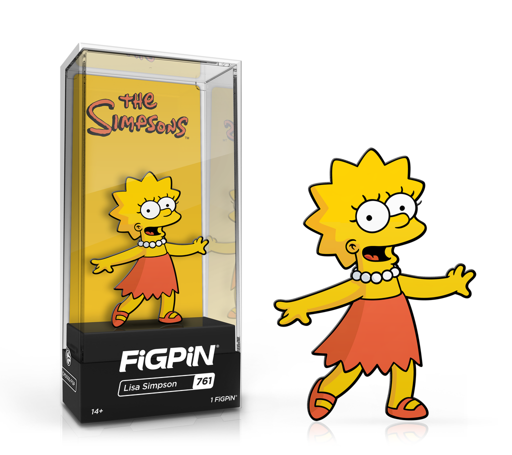 FiGPiN: The Simpsons - Lisa Simpson (761) - THE MIGHTY HOBBY SHOP