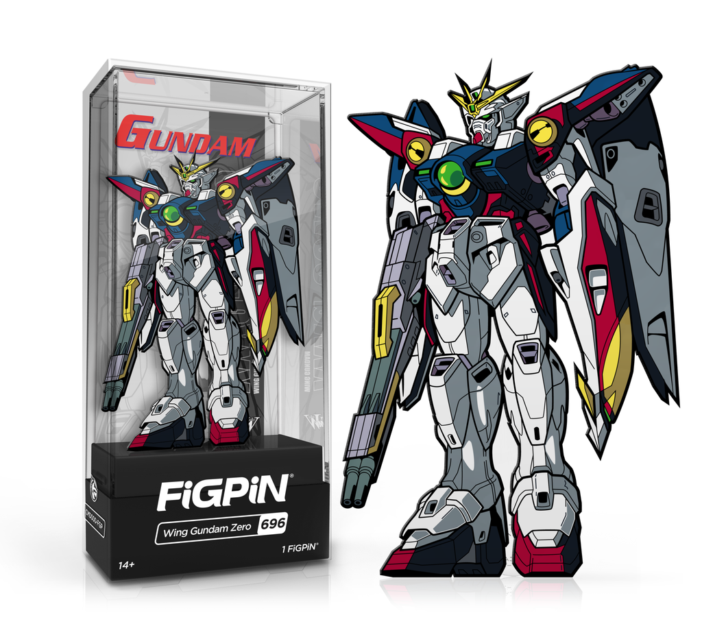 FiGPiN: Gundam - Wing Gundam Zero #696 - THE MIGHTY HOBBY SHOP