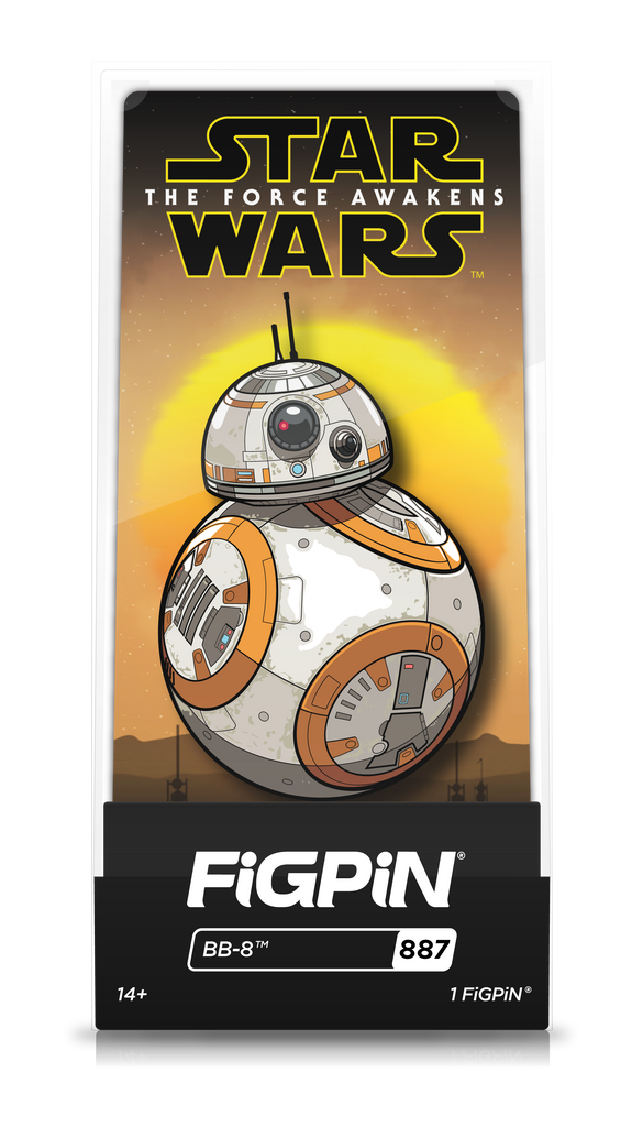 FiGPiN: Star Wars™ : The Force Awakens™  - BB-8™  (887) - THE MIGHTY HOBBY SHOP