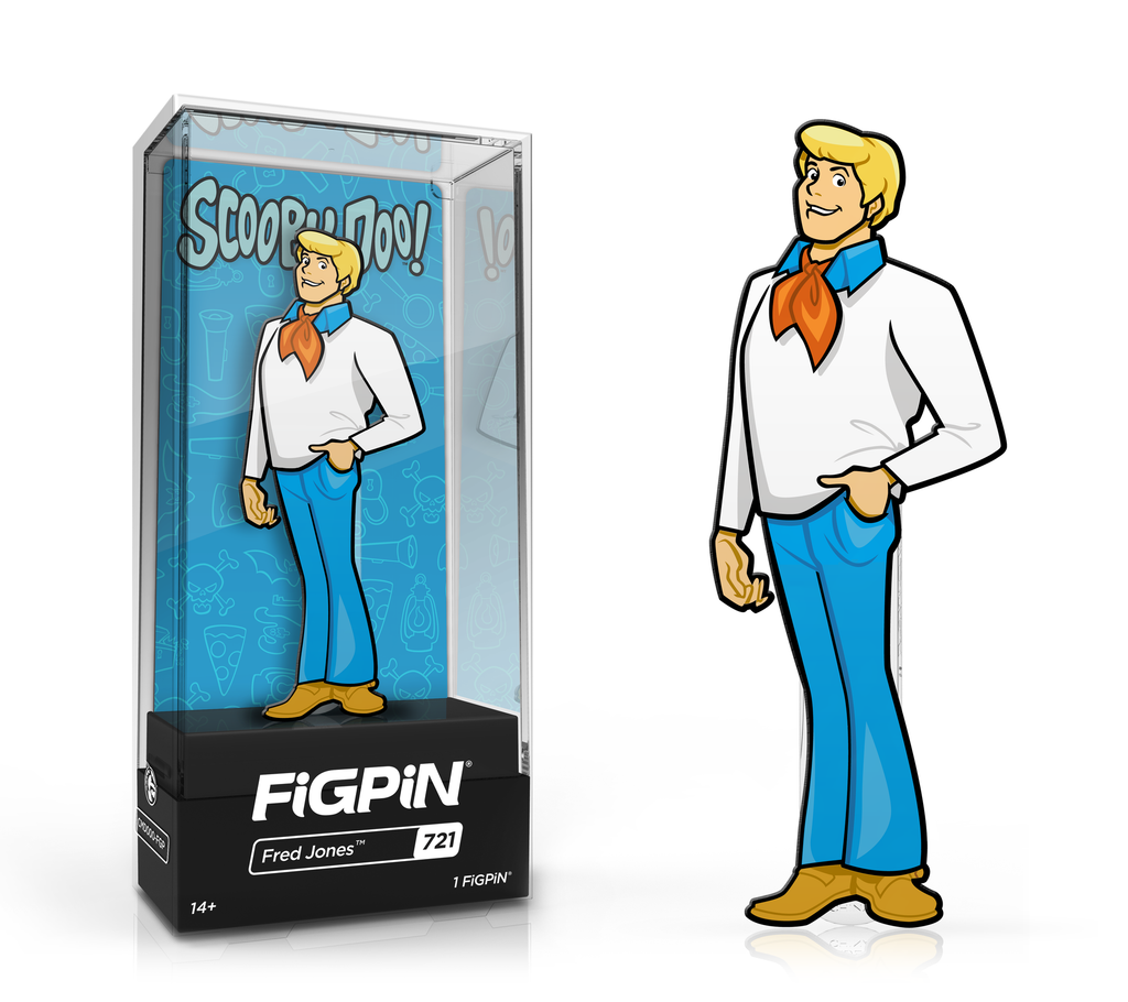FiGPiN: Scooby-Doo -  Fred Jones #721 - THE MIGHTY HOBBY SHOP