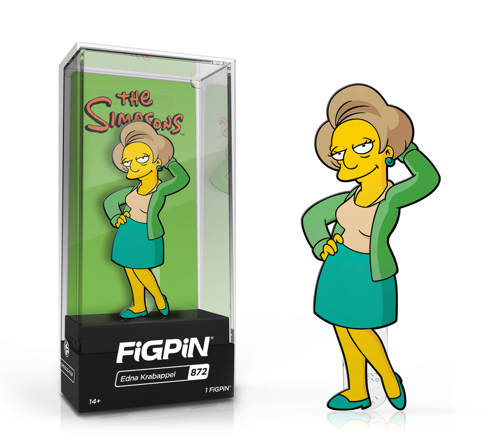 FiGPiN: The Simpsons - Edna Krabappel (872) (Limited Edition) - THE MIGHTY HOBBY SHOP
