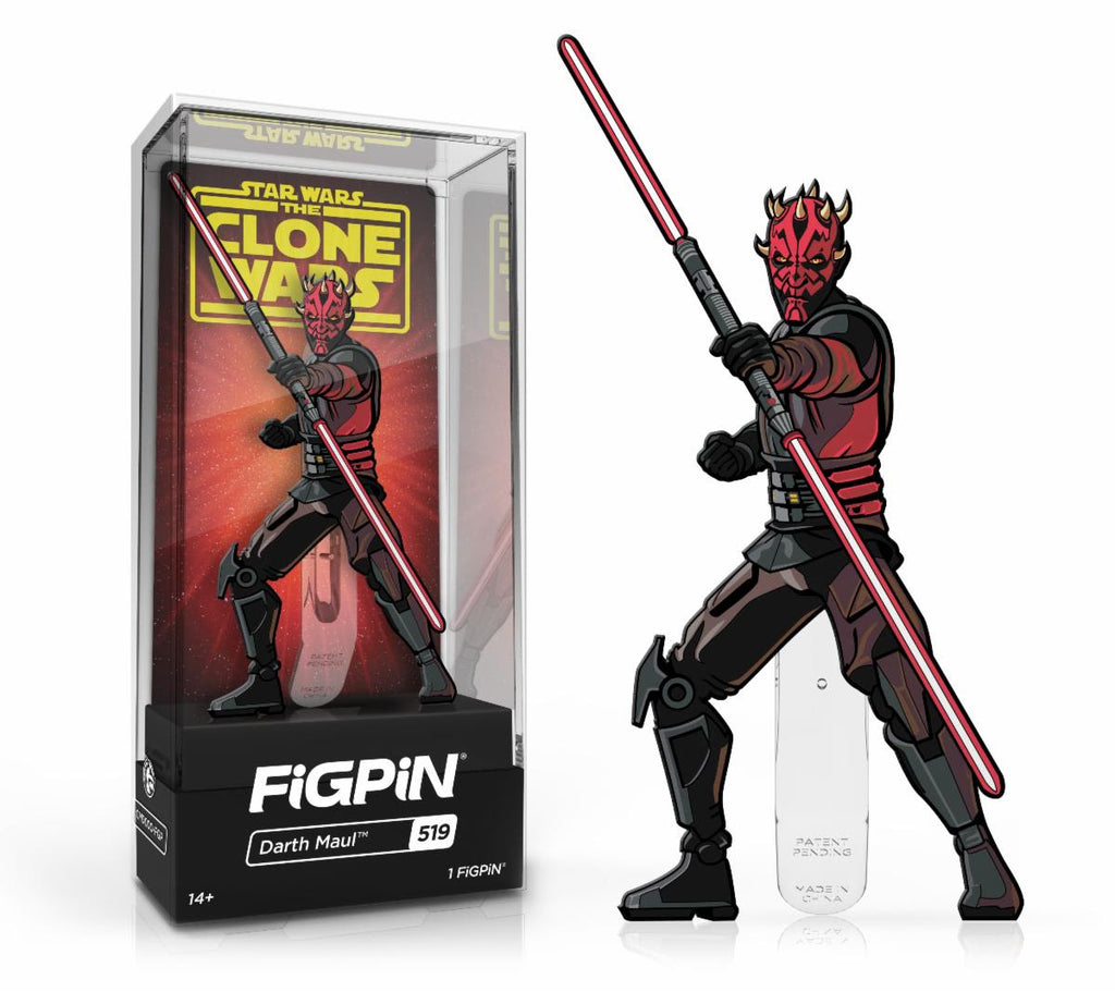 FiGPiN Classic: Clone Wars - Darth Maul - THE MIGHTY HOBBY SHOP