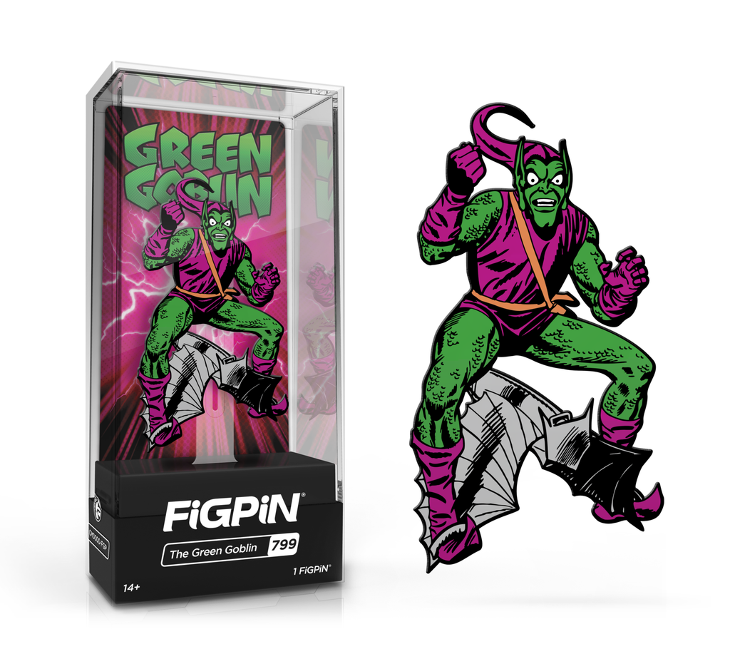 FiGPiN: Marvel Comics - Green Goblin #799 - THE MIGHTY HOBBY SHOP