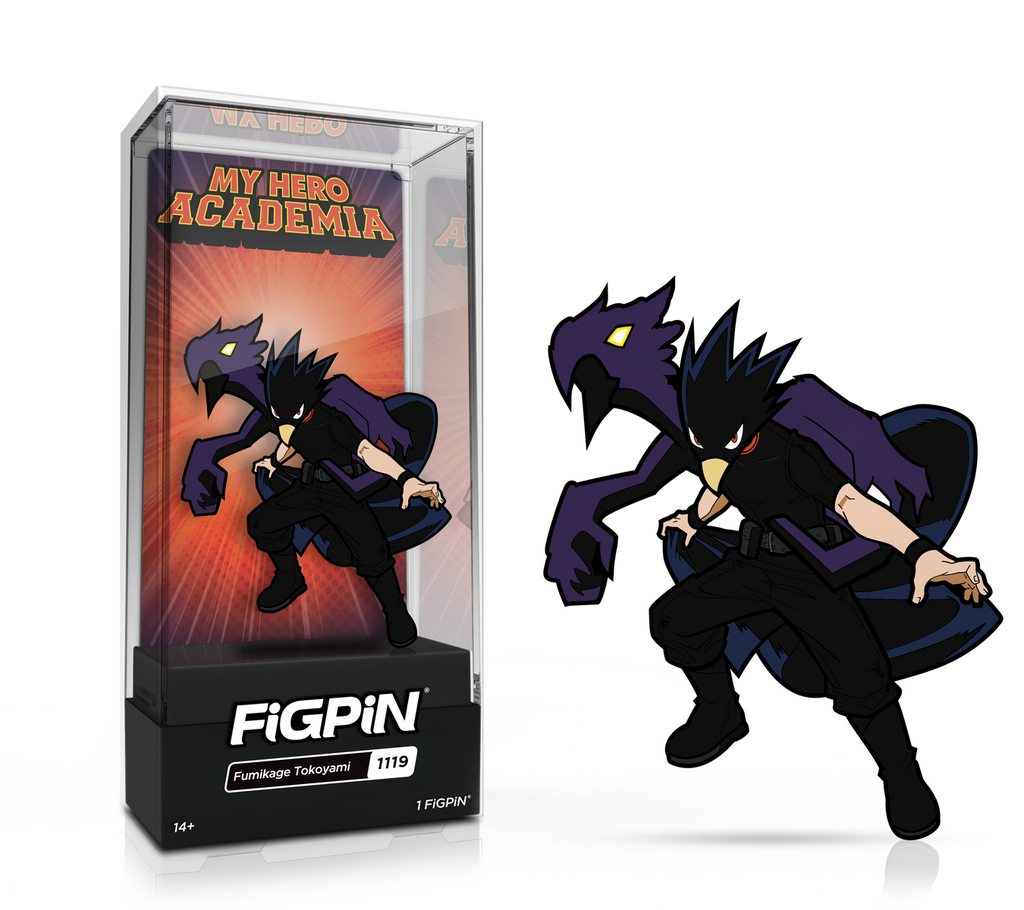 FiGPiN - My Hero Academia - Fumikage Tokoyami (1119) - THE MIGHTY HOBBY SHOP