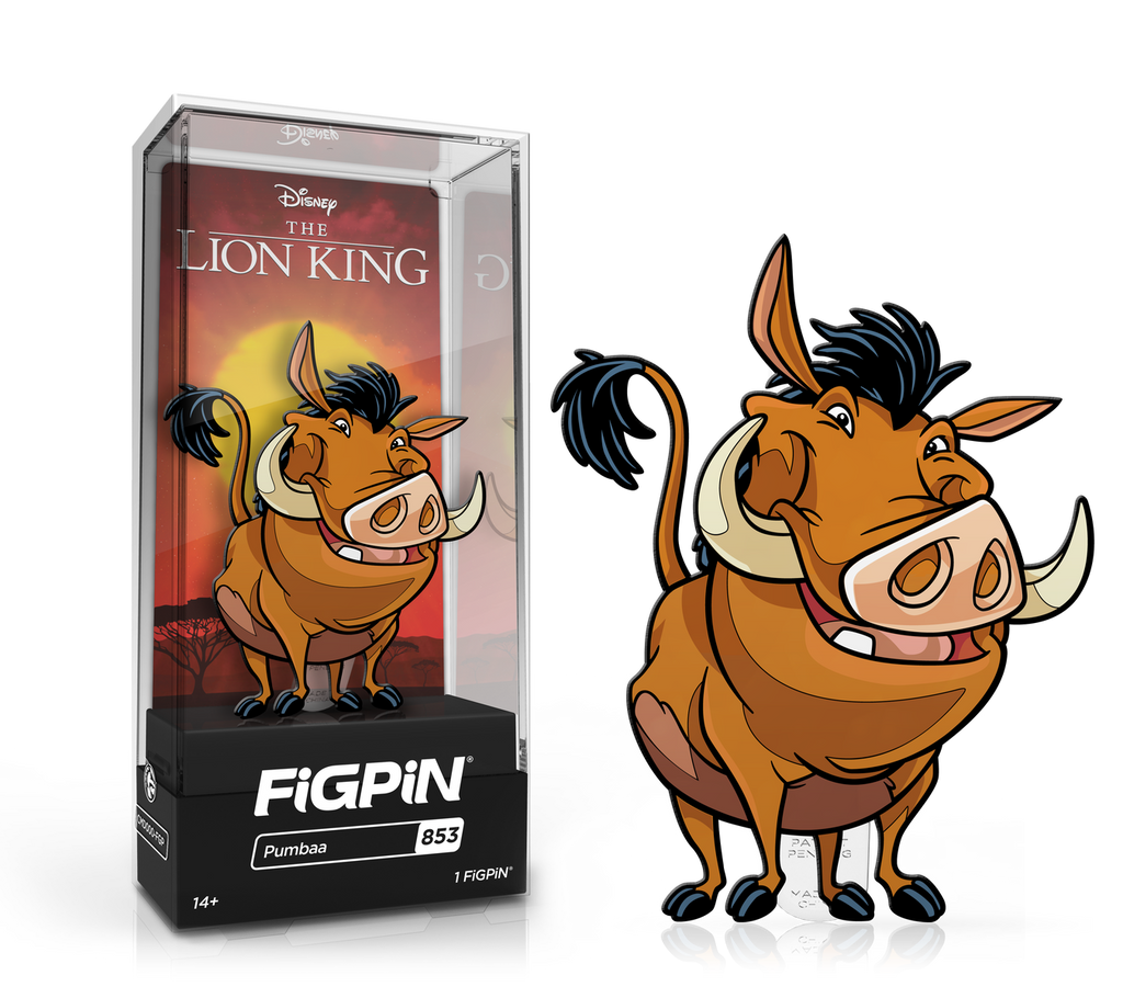 FiGPiN: Disney: The Lion King- Pumbaa (853) - THE MIGHTY HOBBY SHOP